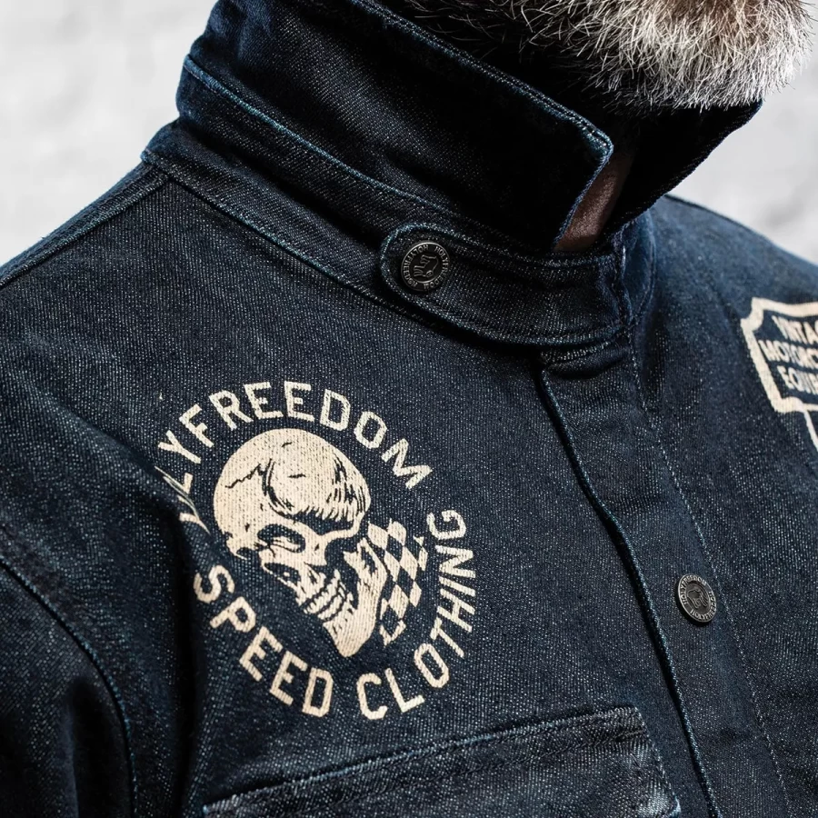 HOLYFREEDOM - JACKET GENOA STAMPATO - Imagen 5