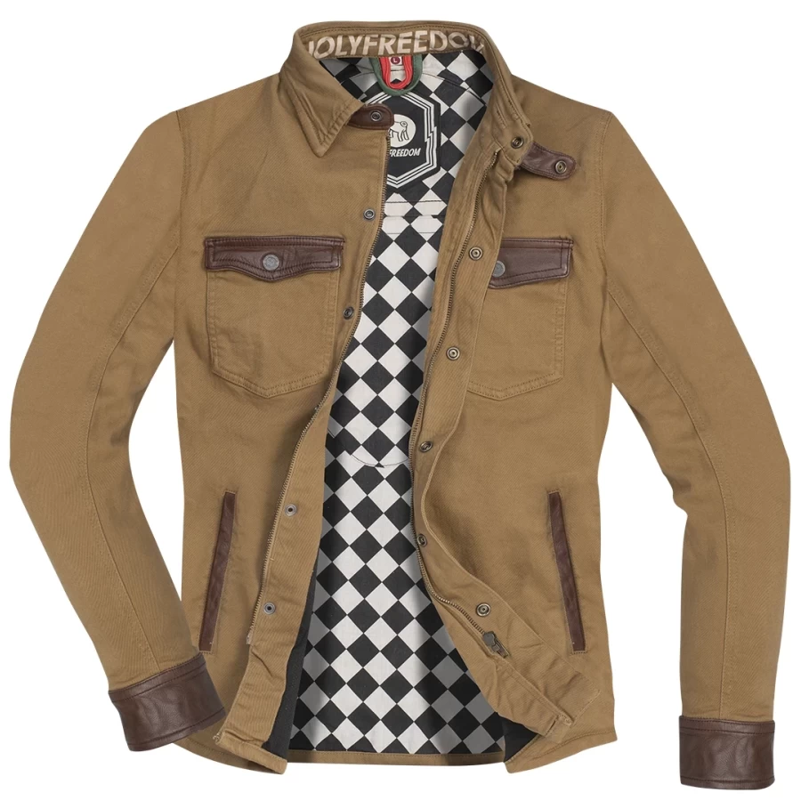 HOLYFREEDOM - JACKET COYOTE TAN - Imagen 4