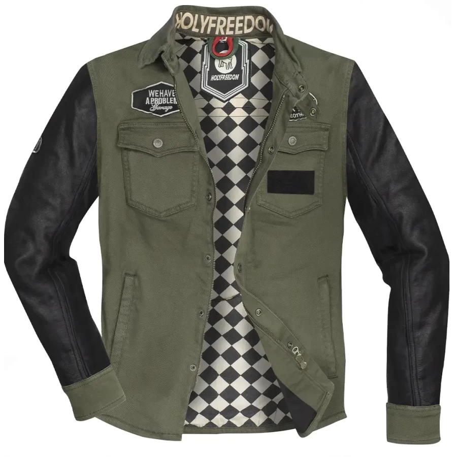 HOLYFREEDOM - JACKET LIEUTENANT BICOLOR - Imagen 4