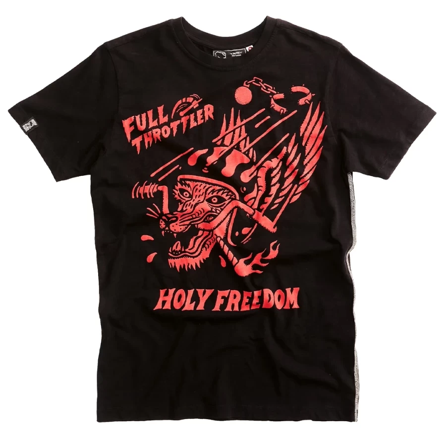 HOLYFREEDOM - T-SHIRT ROSSOFUOCO
