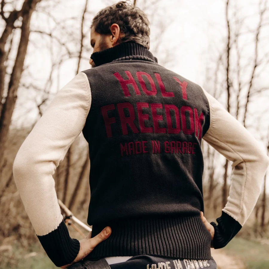 HOLYFREEDOM - DIRT TRACK SWEATER - Imagen 3