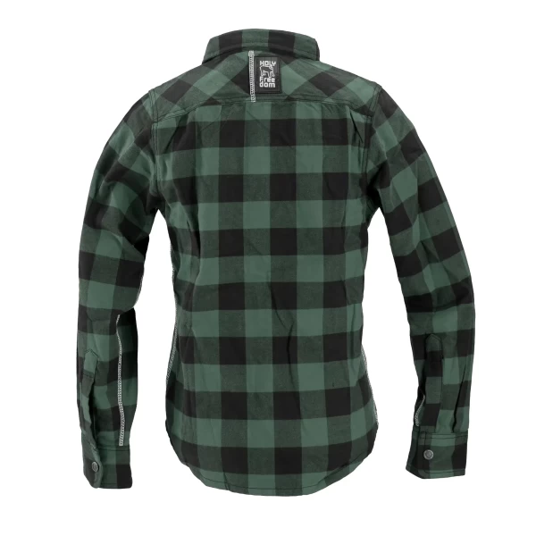 HOLYFREEDOM - JESSIE JAMES GREEN FLANNEL SHIRT - Imagen 3