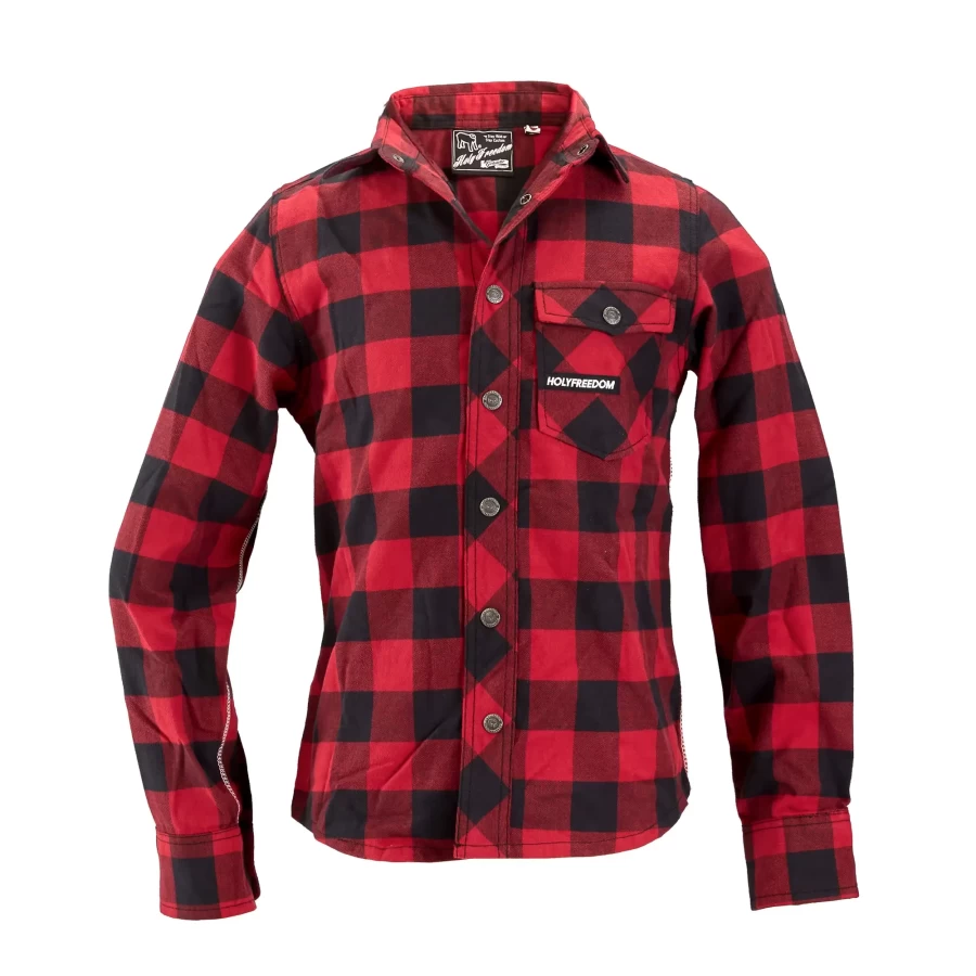 HOLYFREEDOM - JESSIE JAMES RED FLANNEL SHIRT