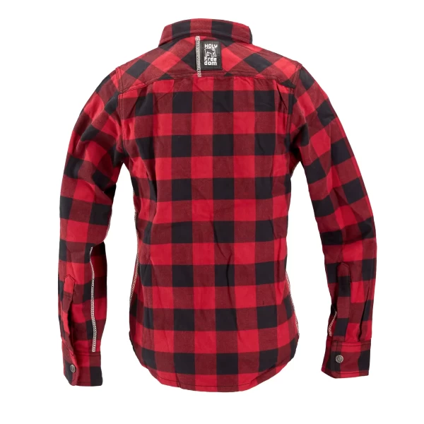 HOLYFREEDOM - JESSIE JAMES RED FLANNEL SHIRT - Imagen 3