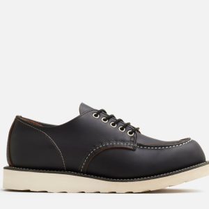 RED WING SHOES - 8090 SHOP MOC TOE OXFORD BLACK PRAIRIE