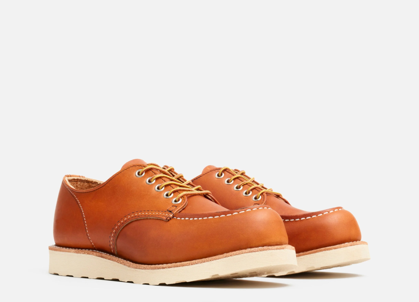 RED WING SHOES - 8092 SHOP MOC TOE OXFORD ORO-LEGACY - Imagen 3