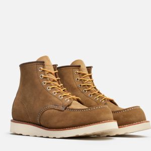 RED WING SHOES - 8881 6'' CLASSIC MOC TOE OLIVE MOHAVE