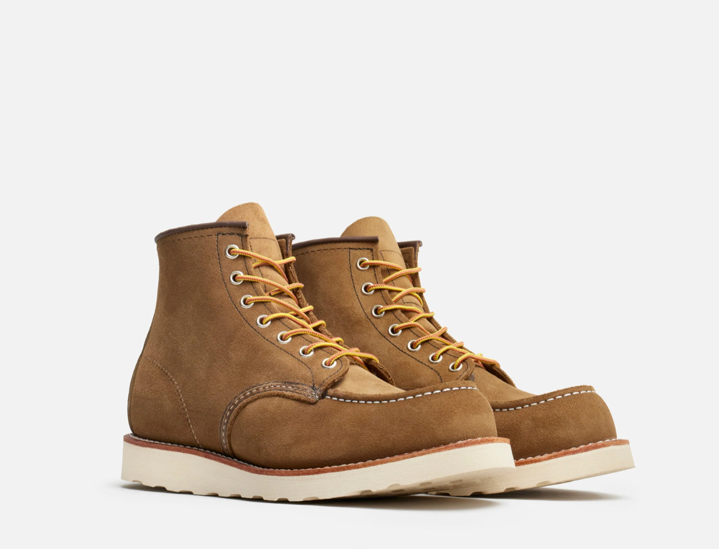 RED WING SHOES - 8881 6'' CLASSIC MOC TOE OLIVE MOHAVE