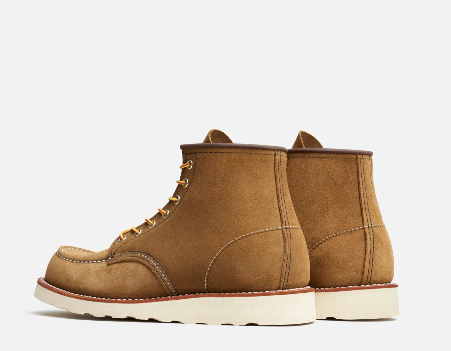 RED WING SHOES - 8881 6'' CLASSIC MOC TOE OLIVE MOHAVE - Imagen 4