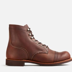 RED WING SHOES - 8111 IRON RANGER AMBER HARNESS
