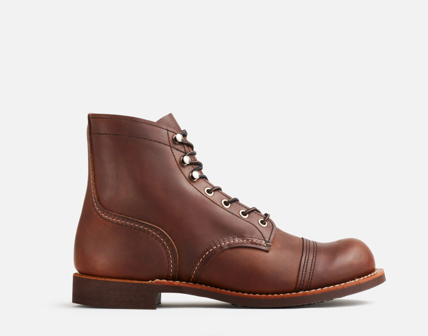 RED WING SHOES - 8111 IRON RANGER AMBER HARNESS