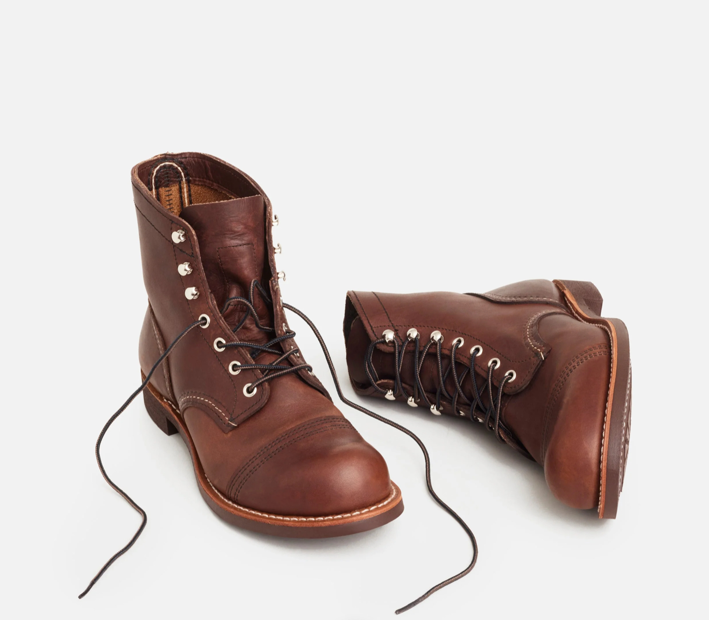 RED WING SHOES - 8111 IRON RANGER AMBER HARNESS - Imagen 4