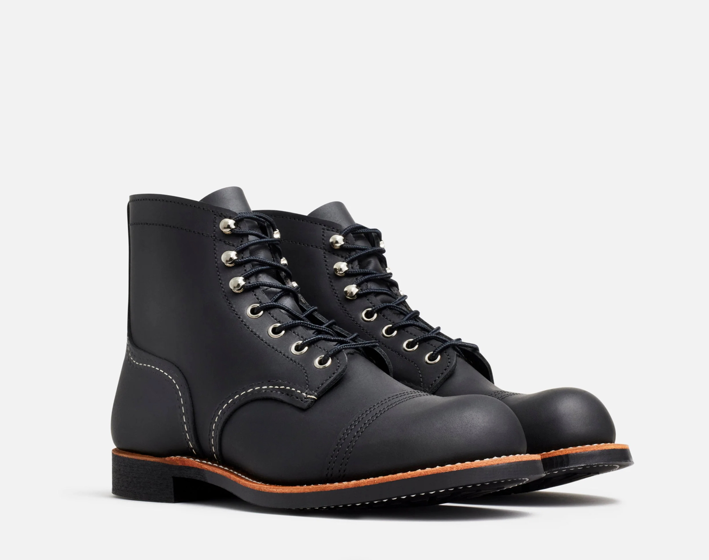 RED WING SHOES - 8084 IRON RANGER BLACK HARNESS - Imagen 3