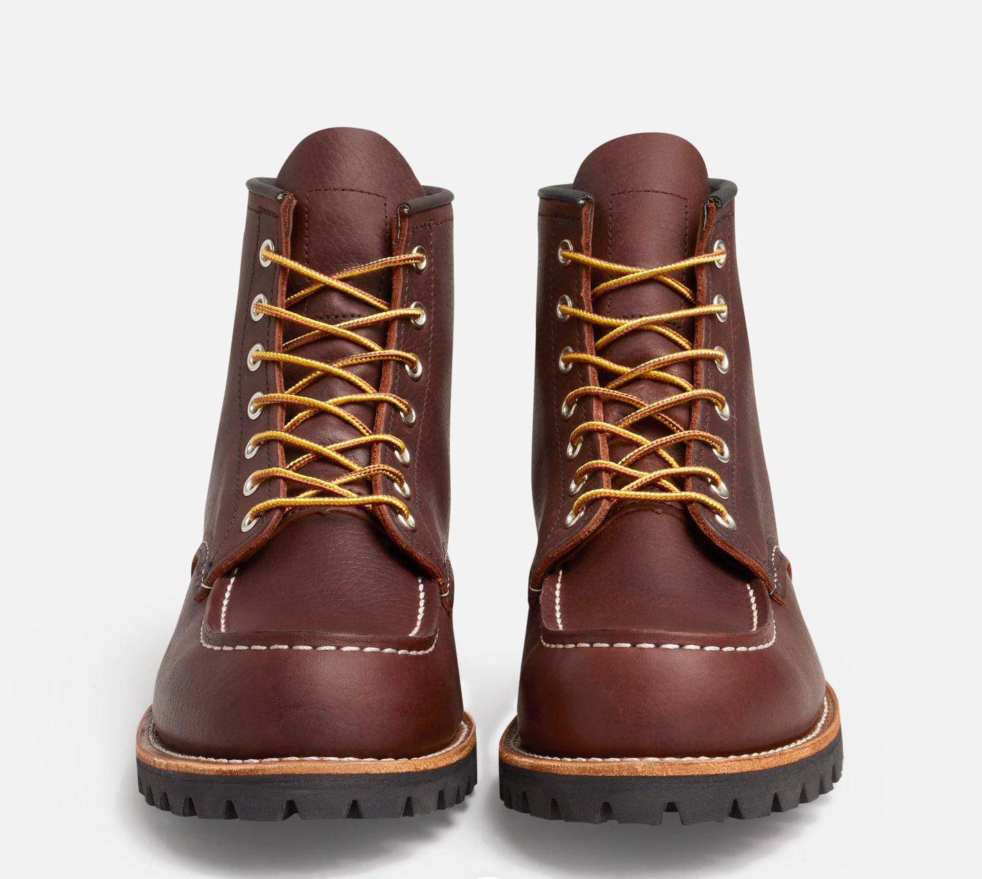 RED WING SHOES - ROUGHNECK MOC TOE BRIAR OIL SLICK - Imagen 3