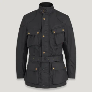 BELSTAFF - CHAQUETA MOTERA TRIALMASTER BLACK