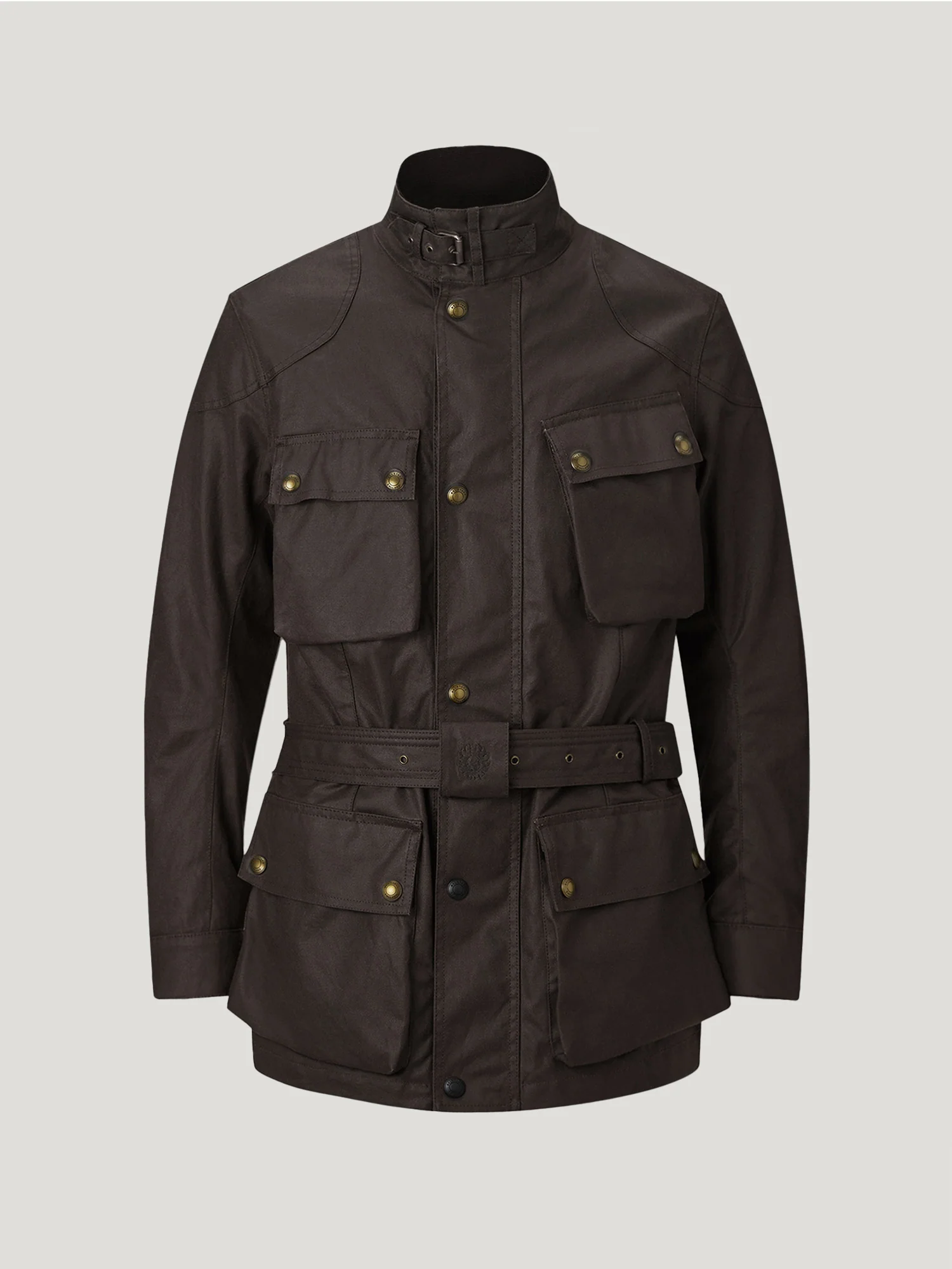 BELSTAFF - CHAQUETA MOTERA TRIALMASTER MAHOGANY