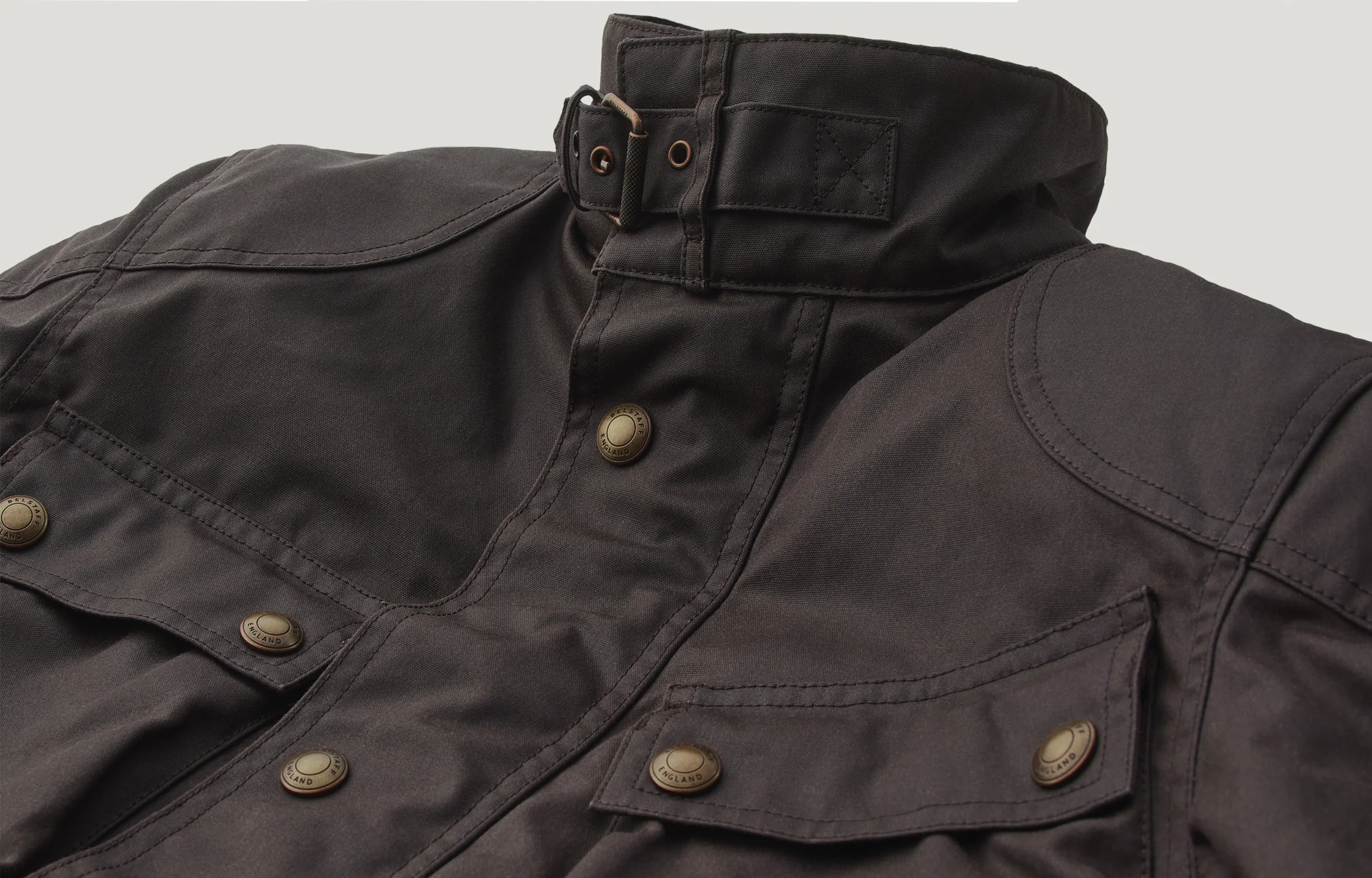 BELSTAFF - CHAQUETA MOTERA TRIALMASTER MAHOGANY - Imagen 3