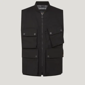 BELSTAFF - CHALECO DE MOTOCICLISMO WINDERMERE NEGRO