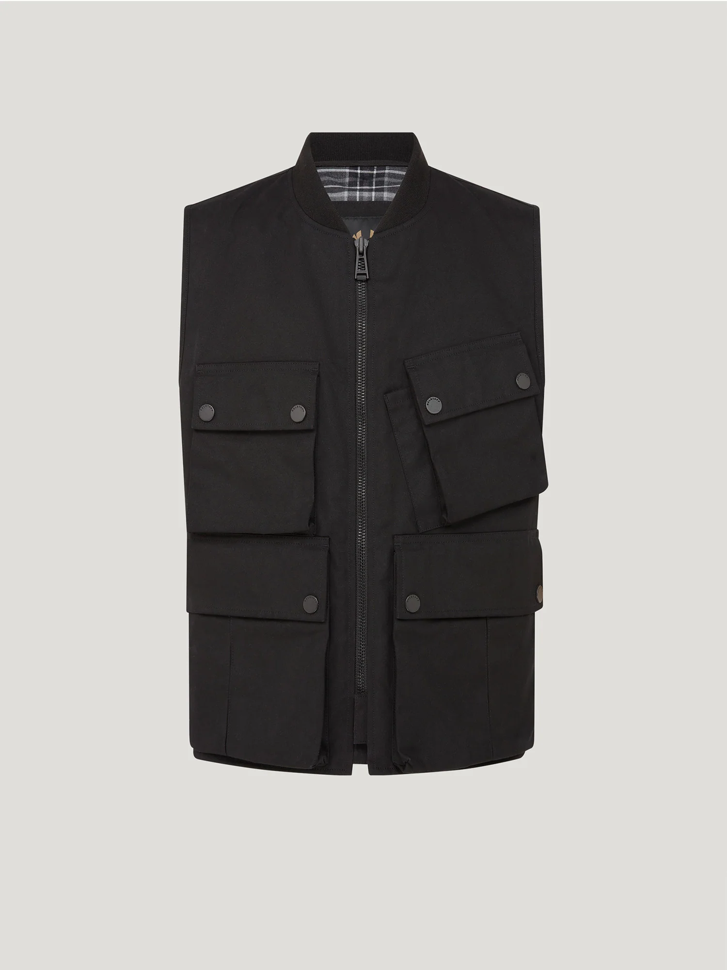 BELSTAFF - CHALECO DE MOTOCICLISMO WINDERMERE NEGRO