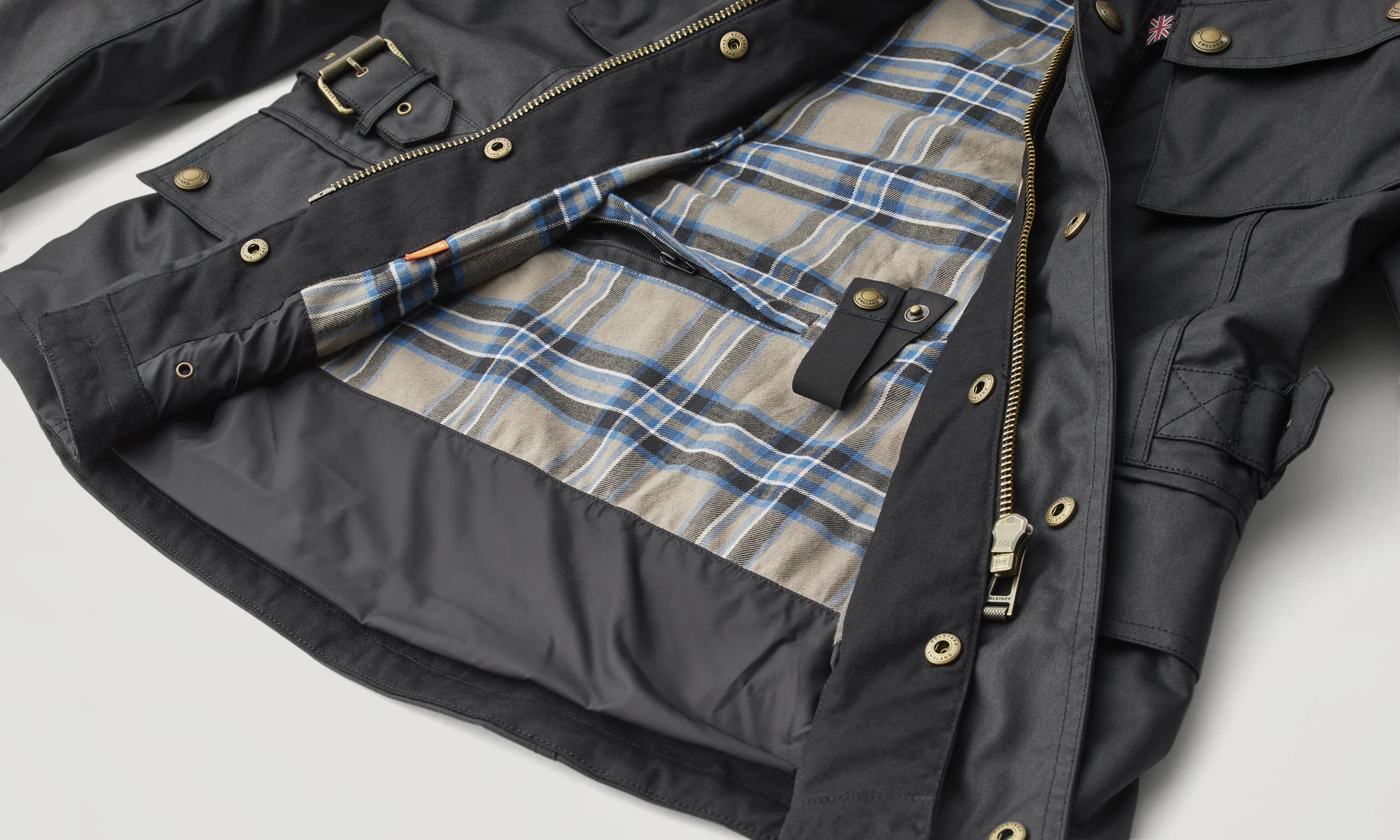 BELSTAFF - CROSBY MOTORCYCLE JACKET BLACK - Imagen 4