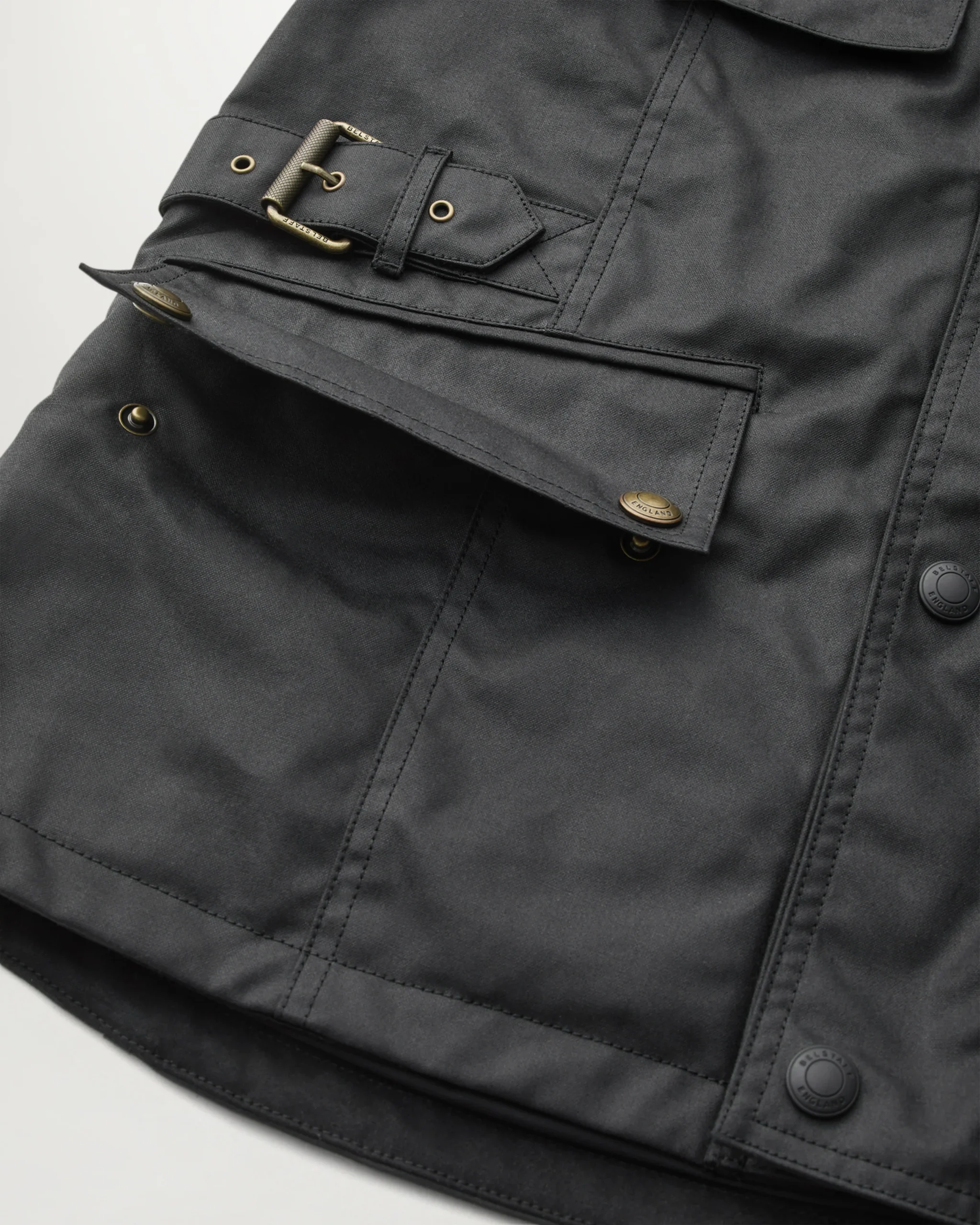 BELSTAFF - CROSBY MOTORCYCLE JACKET BLACK - Imagen 5