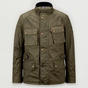 BELSTAFF - CROSBY MOTORCYCLE JACKET FOREST GREEN