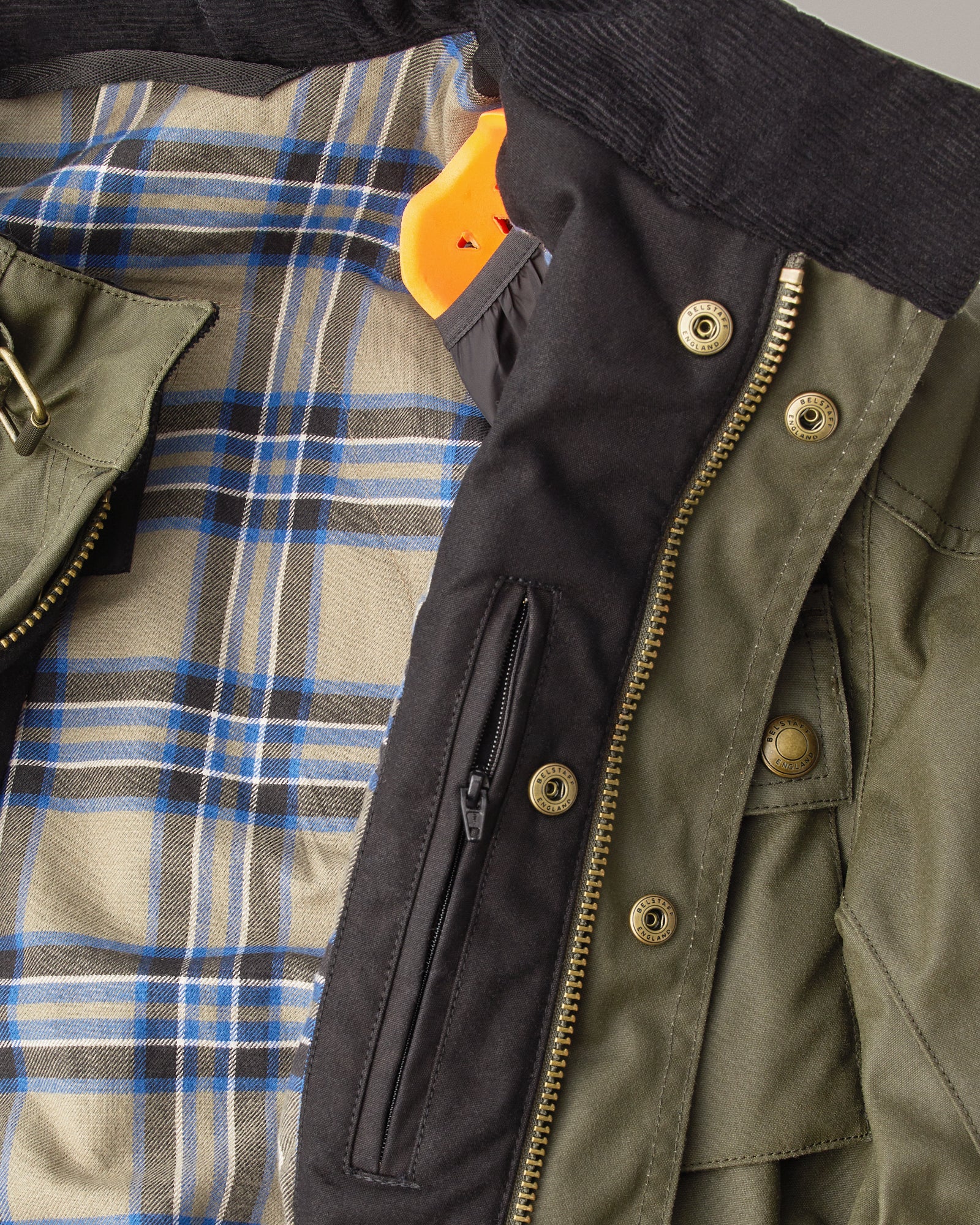 BELSTAFF - CROSBY MOTORCYCLE JACKET FOREST GREEN - Imagen 5