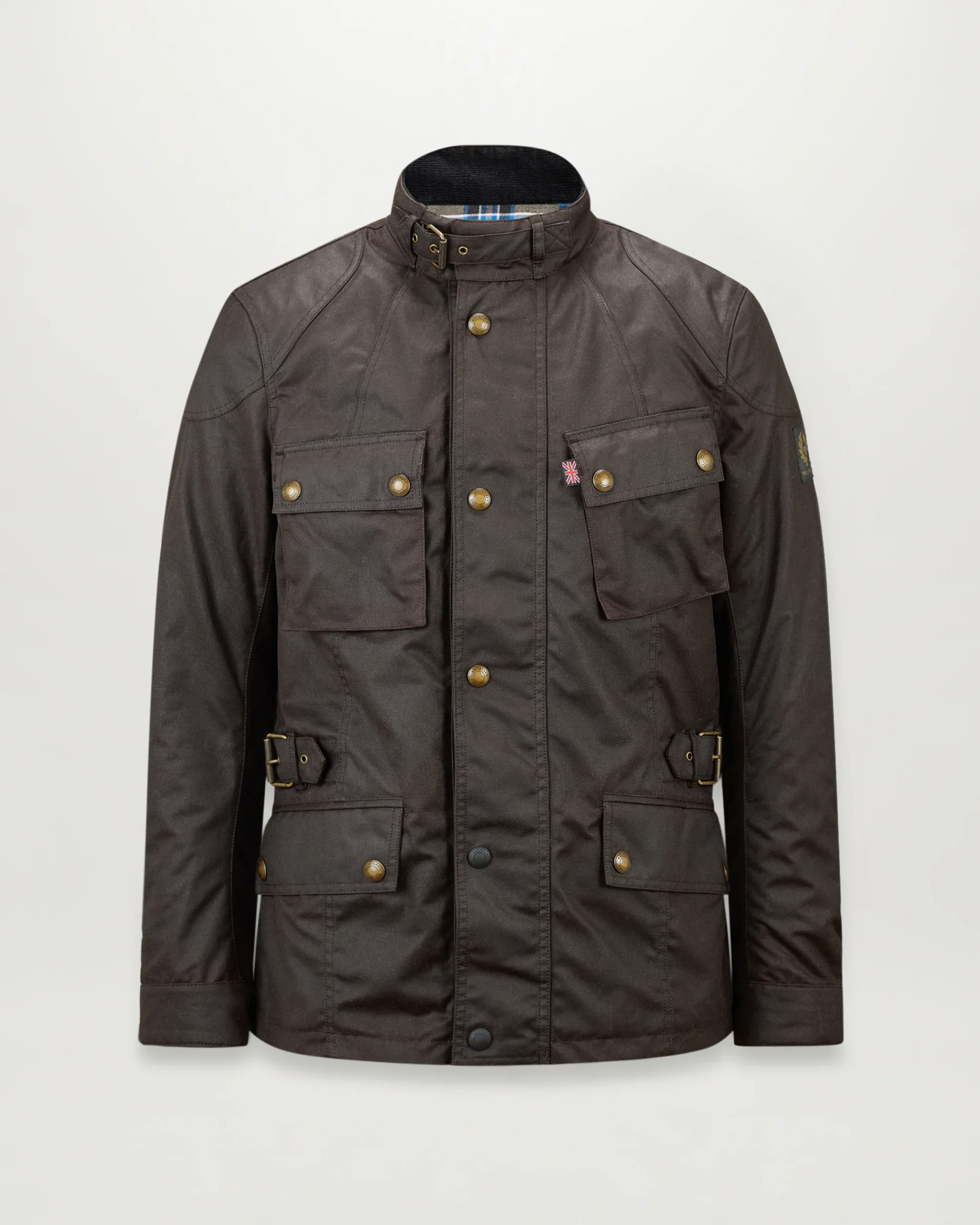 BELSTAFF - CROSBY MOTORCYCLE JACKET FOREST MAHOGANY