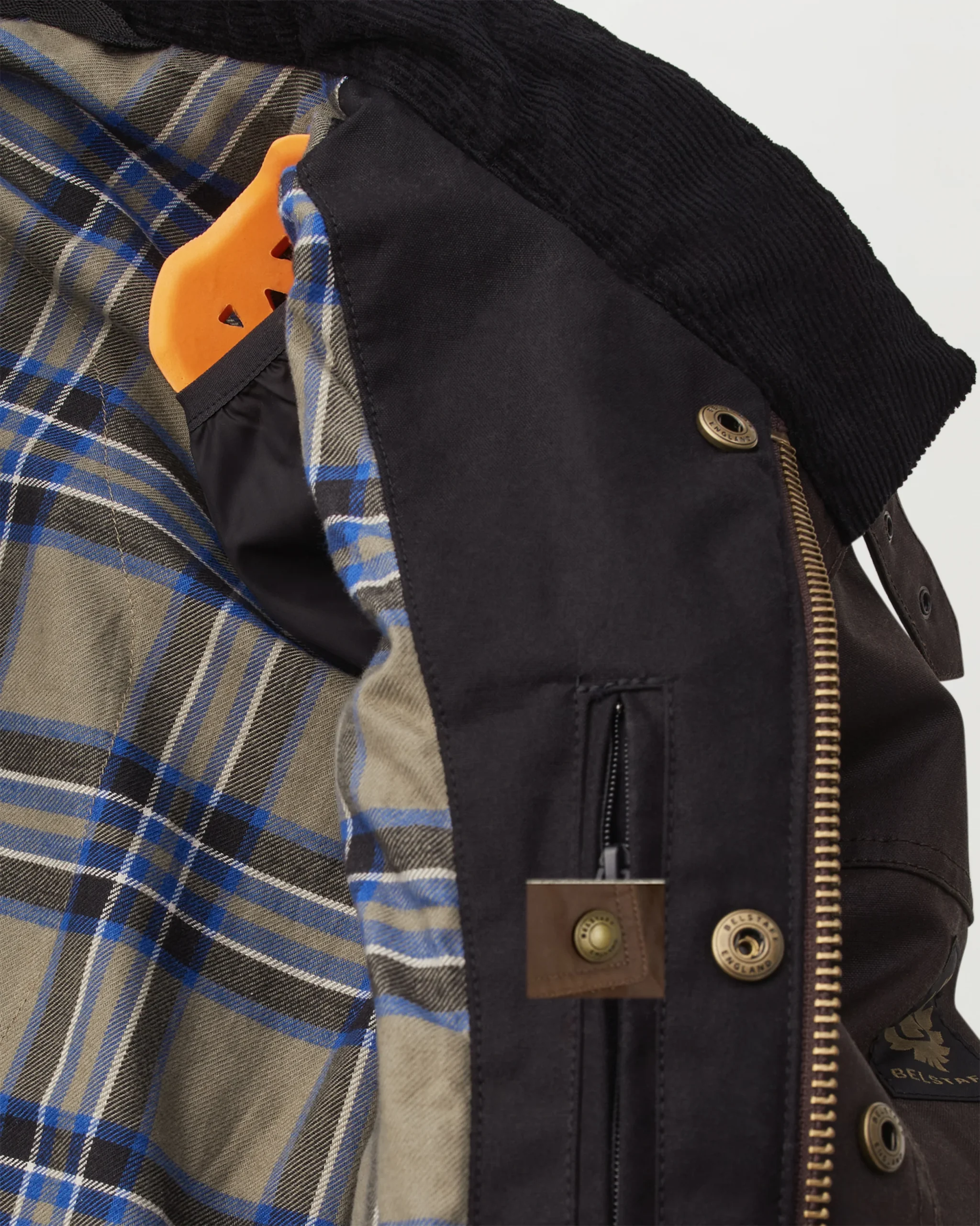 BELSTAFF - CROSBY MOTORCYCLE JACKET FOREST MAHOGANY - Imagen 4