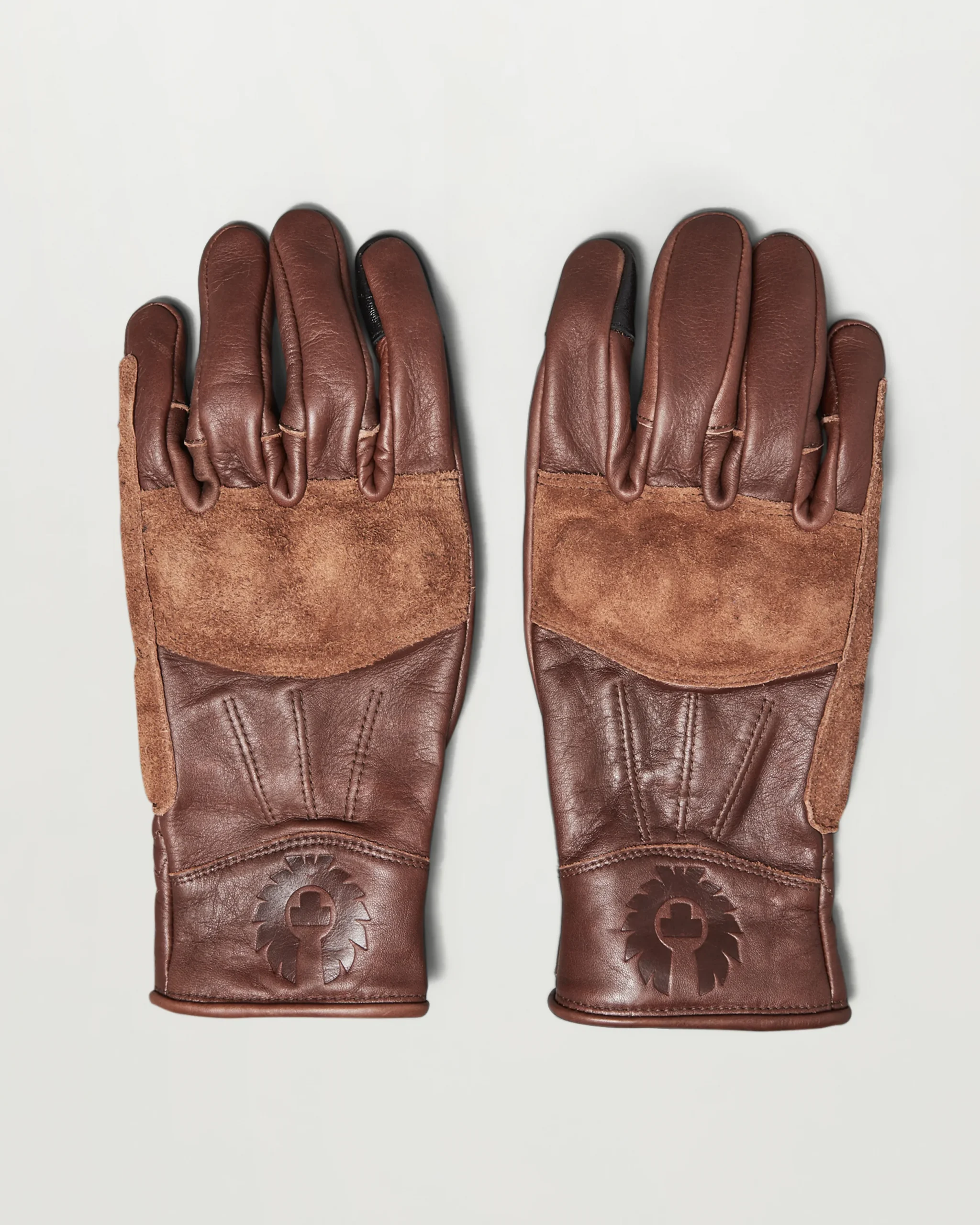 BELSTAFF - CLINCH MOTORCYCLE GLOVE TAN