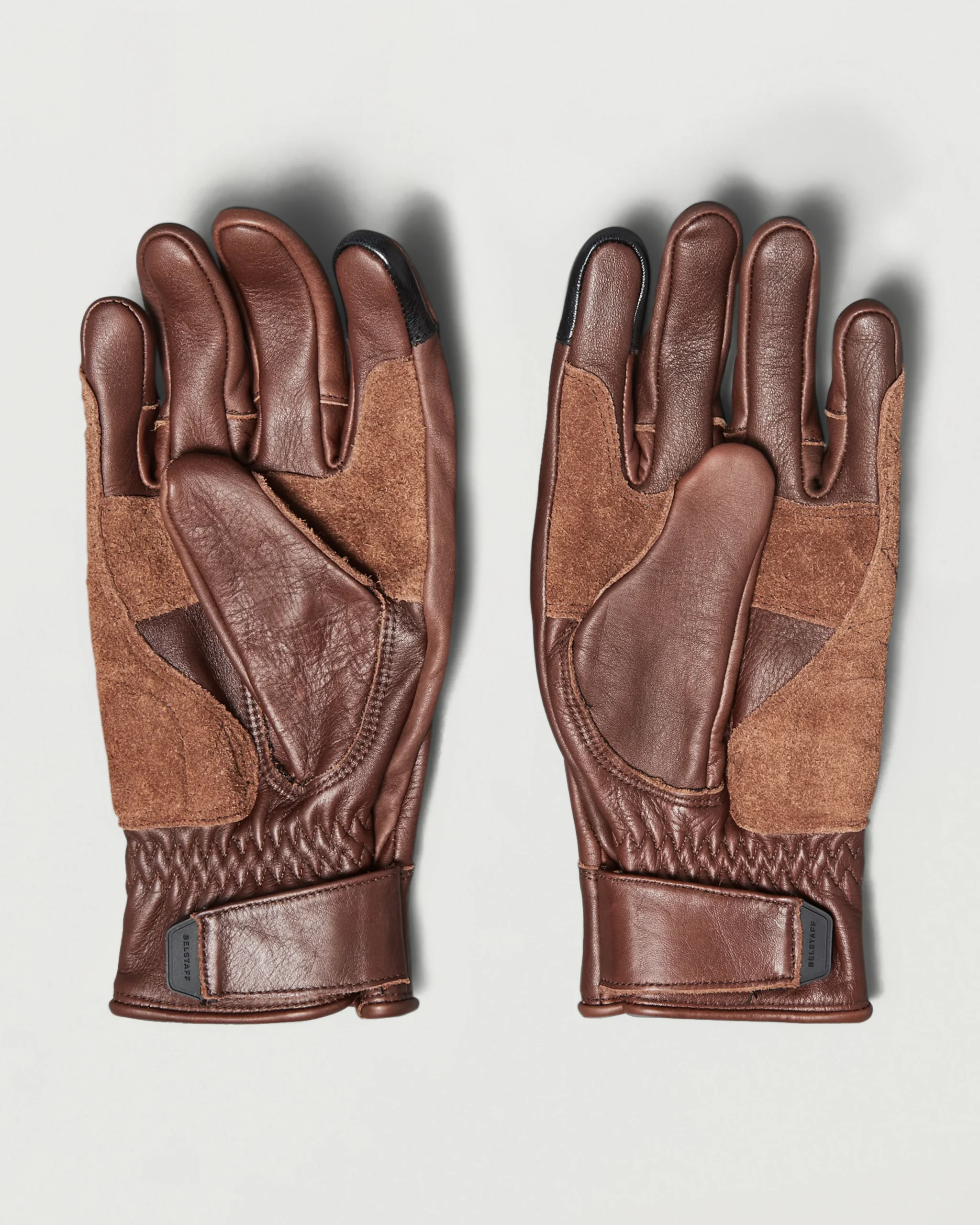 BELSTAFF - CLINCH MOTORCYCLE GLOVE TAN - Imagen 3