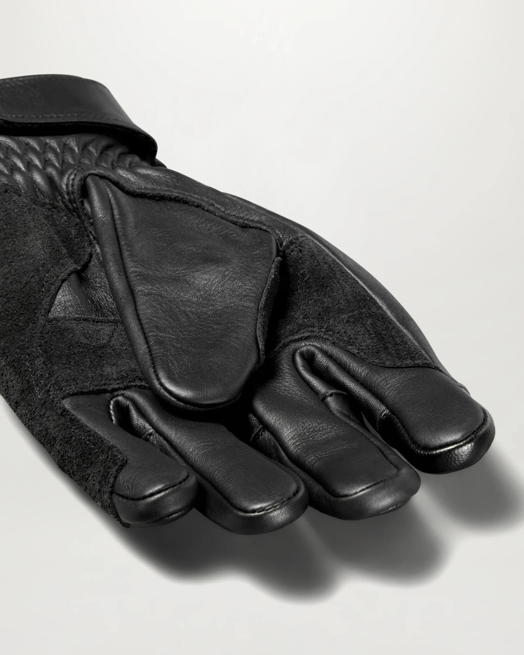 BELSTAFF - CLINCH MOTORCYCLE GLOVE BLACK - Imagen 5