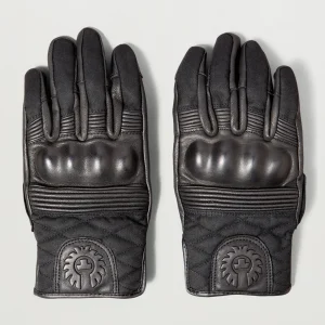BELSTAFF - HAMPSTEAD MOTORCYCLE GLOVE BLACK/BLACK