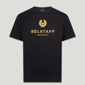 BELSTAFF MOTORCYCLE PHOENIX T-SHIRT BLACK