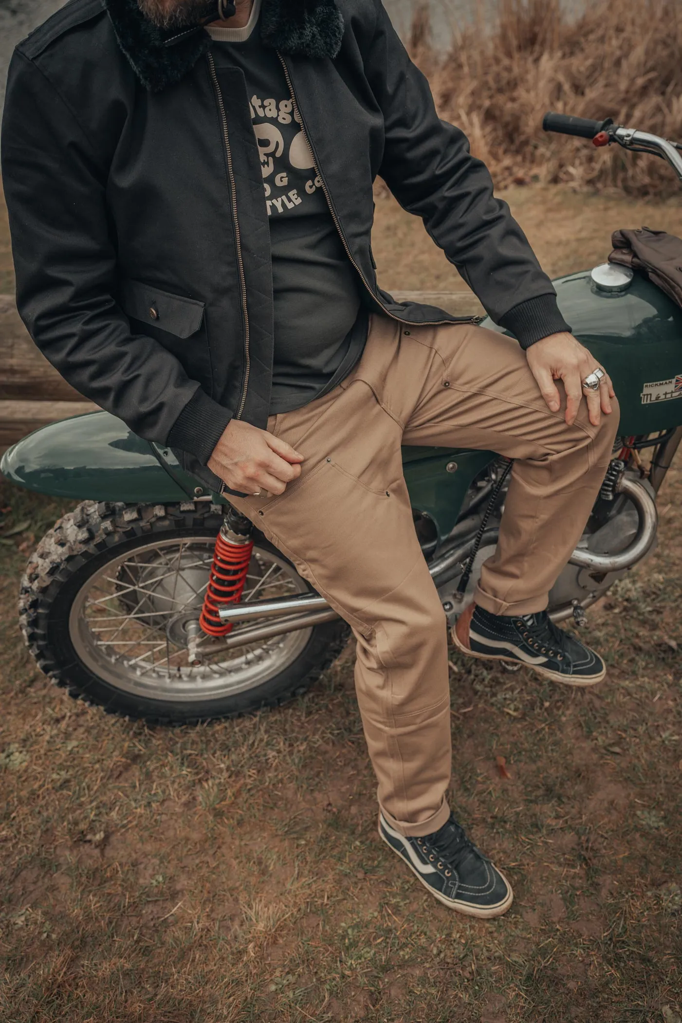 AGE OF GLORY - Service Pant Desert Khaki - Imagen 4