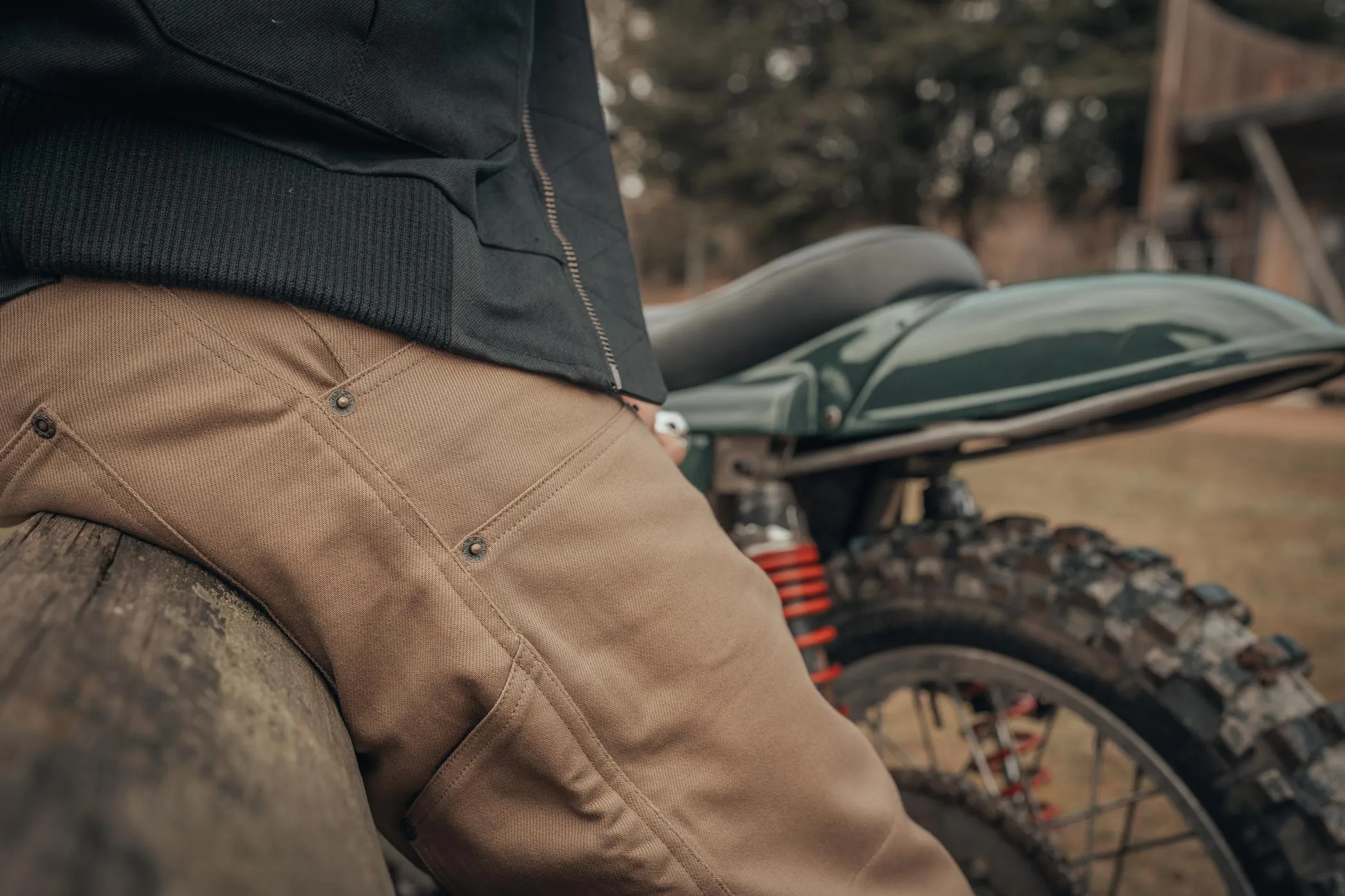 AGE OF GLORY - Service Pant Desert Khaki - Imagen 6