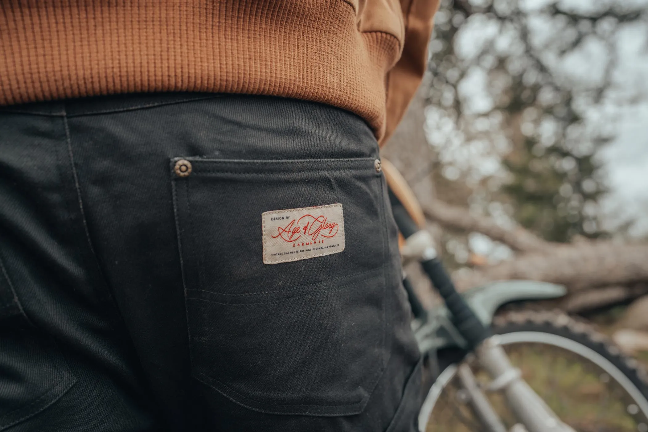 AGE OF GLORY - Service Pant Desert Black - Imagen 4
