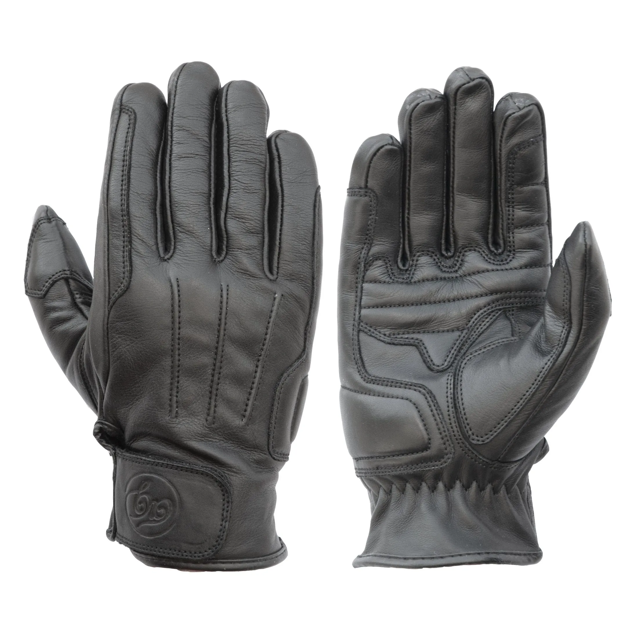 AGE OF GLORY - Rover Leather CE Gloves Black