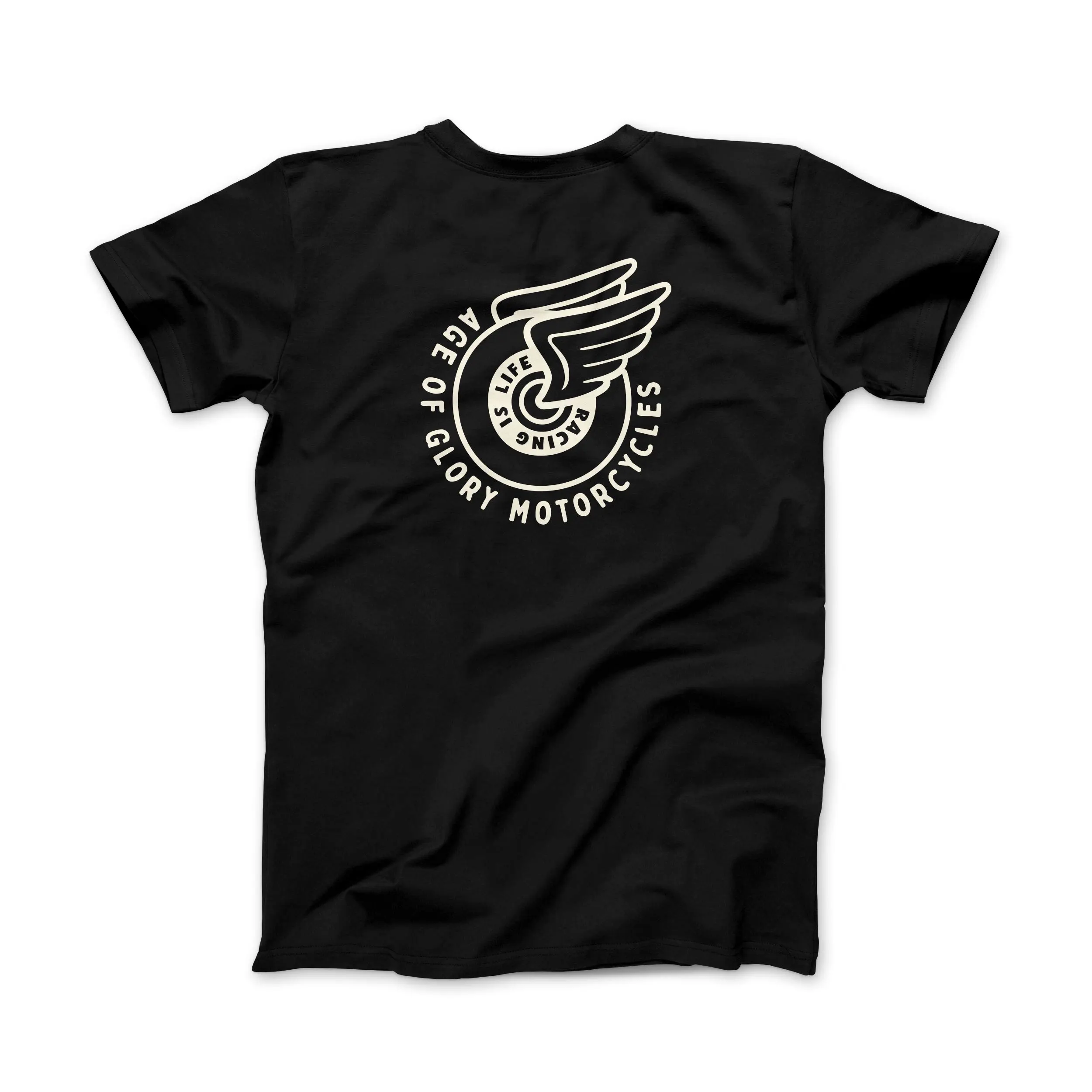 AGE OF GLORY - Champ Tee Washed Black