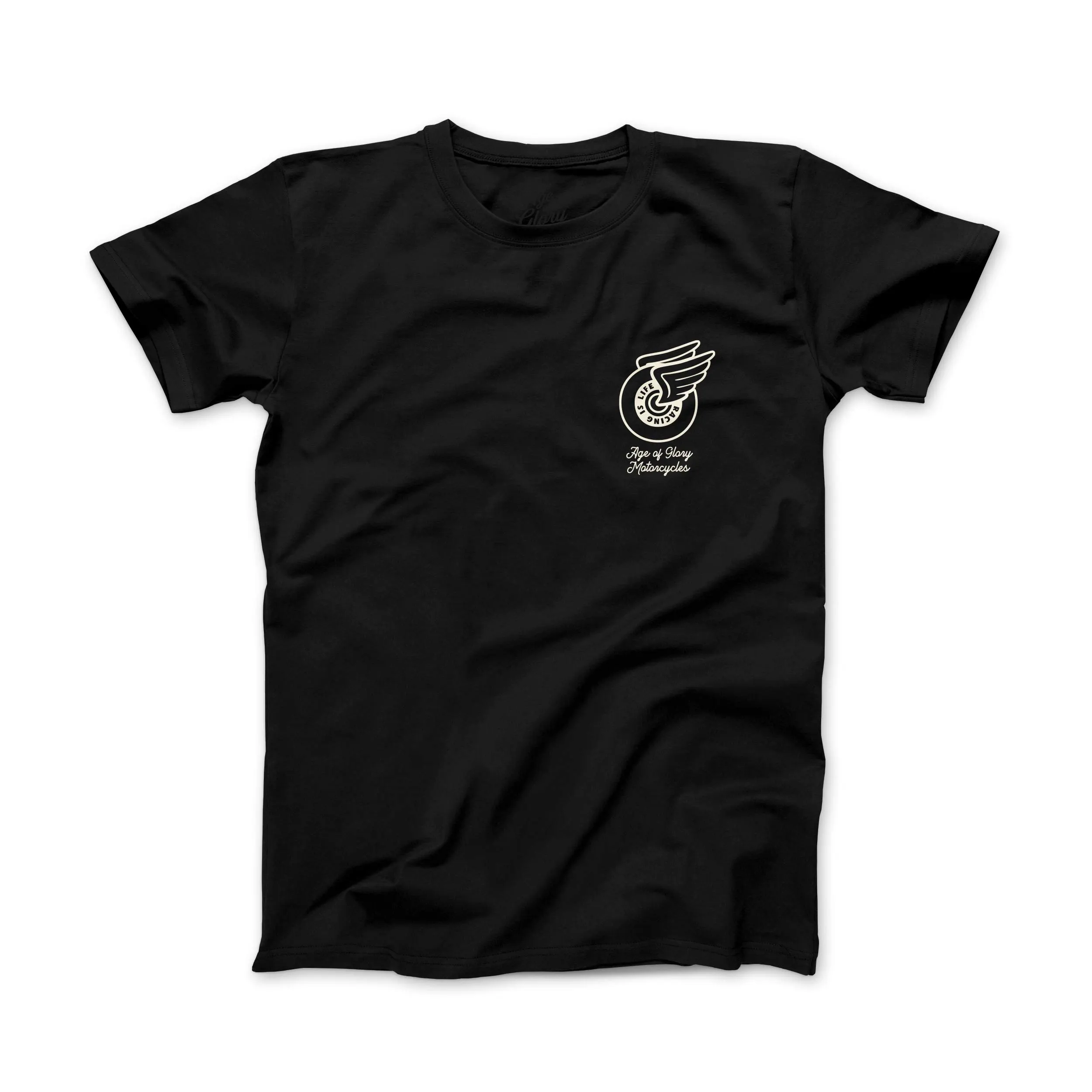 AGE OF GLORY - Champ Tee Washed Black - Imagen 4