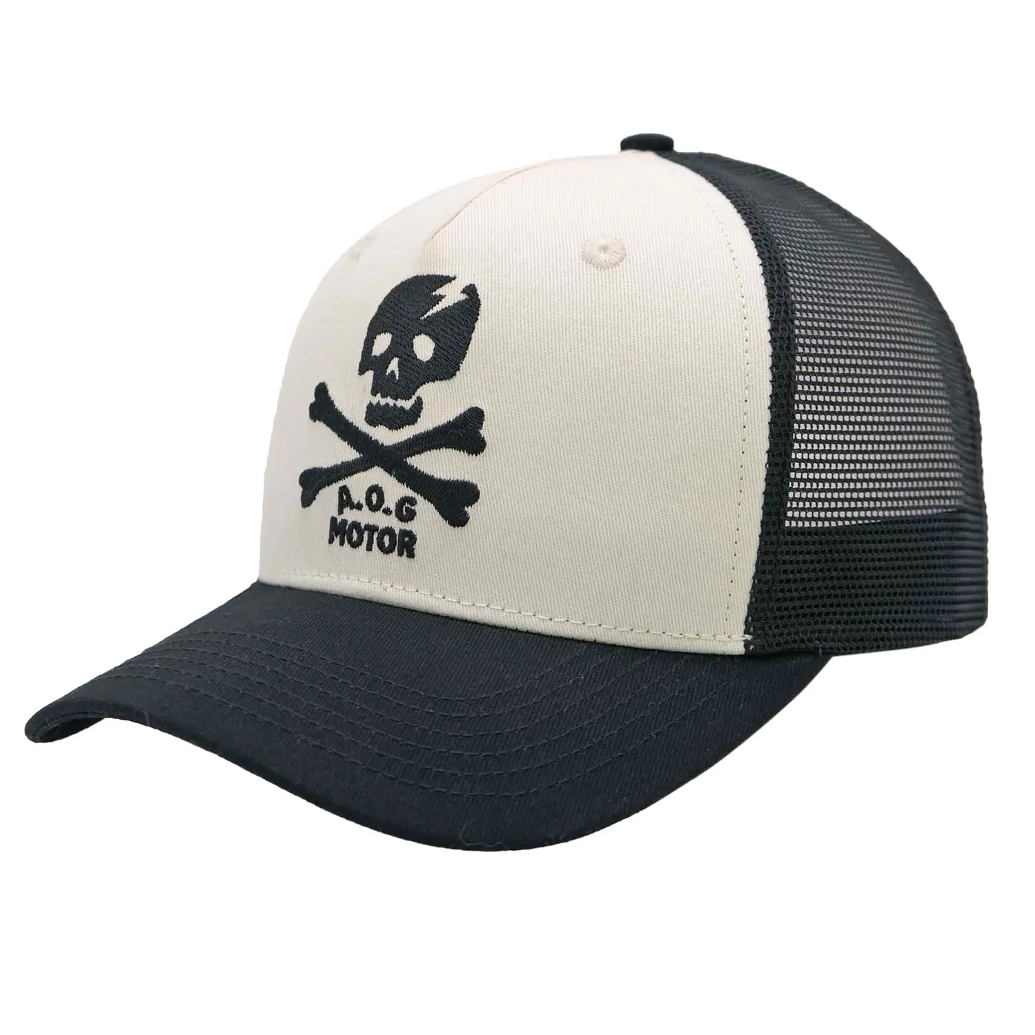 AGE OF GLORY - Marauder Trucker Cap Off-white / Black