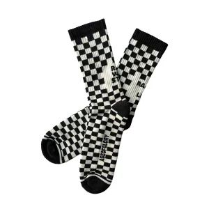 AGE OF GLORY - Racing Socks Black Off-White