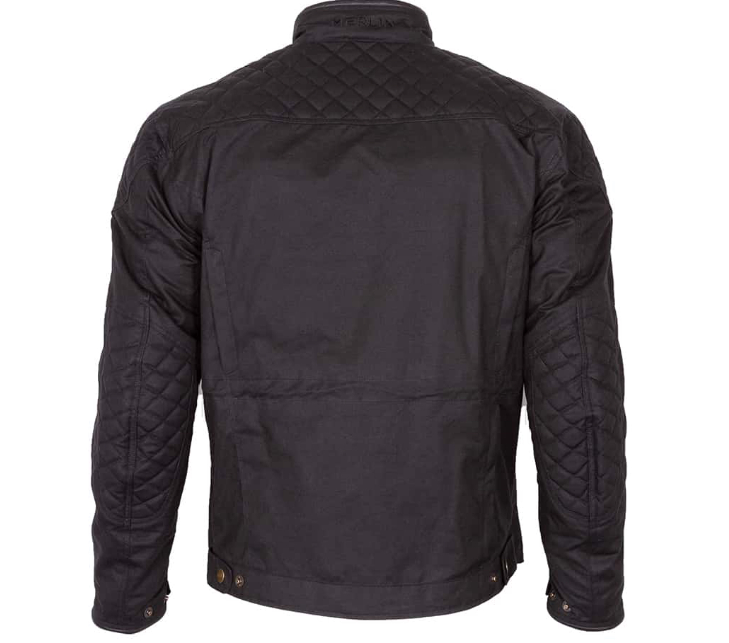 MERLIN - YOXALL II WAX JACKET BLACK - Imagen 3