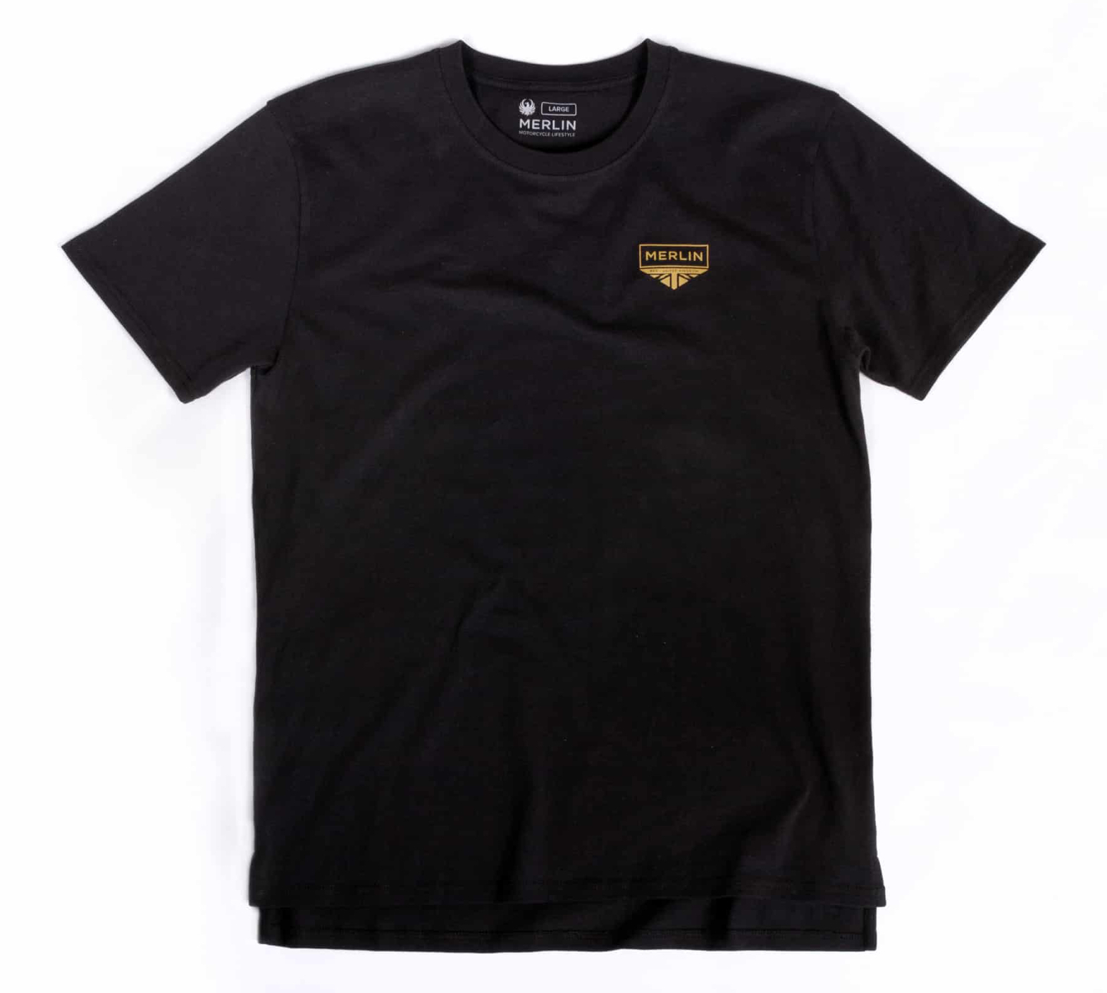 MERLIN - TRURO SIGNATURE TEE BLACK - Imagen 2