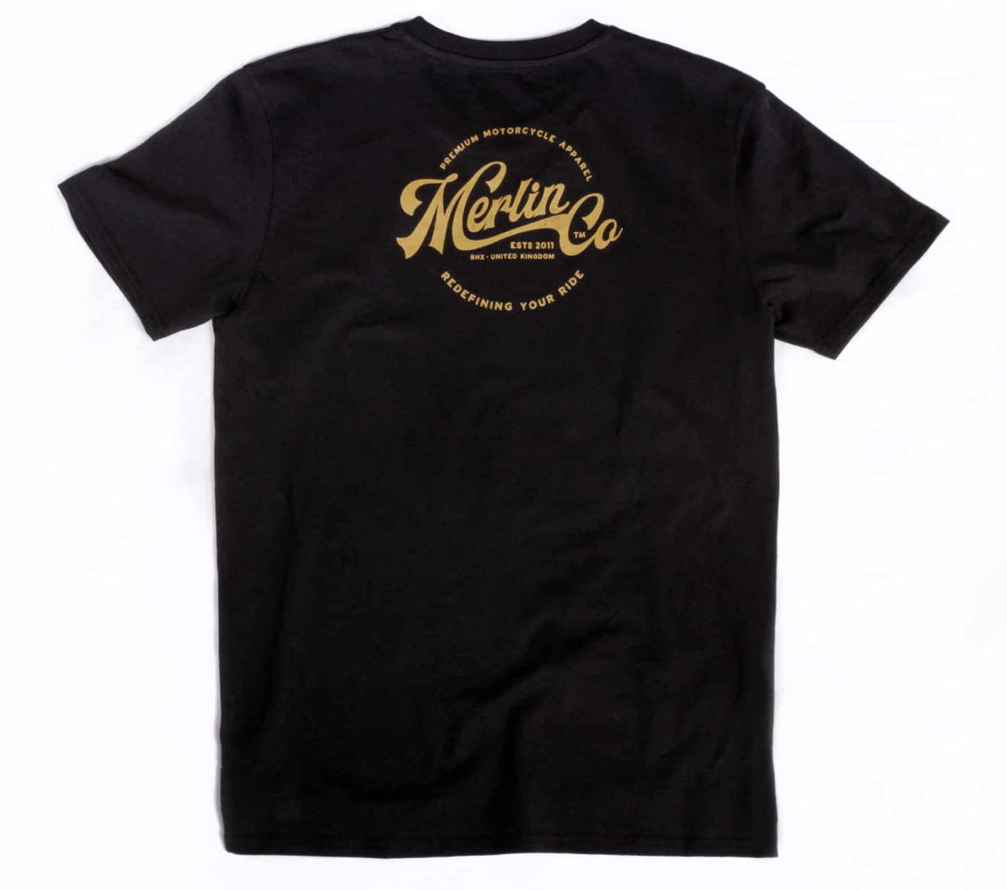 MERLIN - TRURO SIGNATURE TEE BLACK