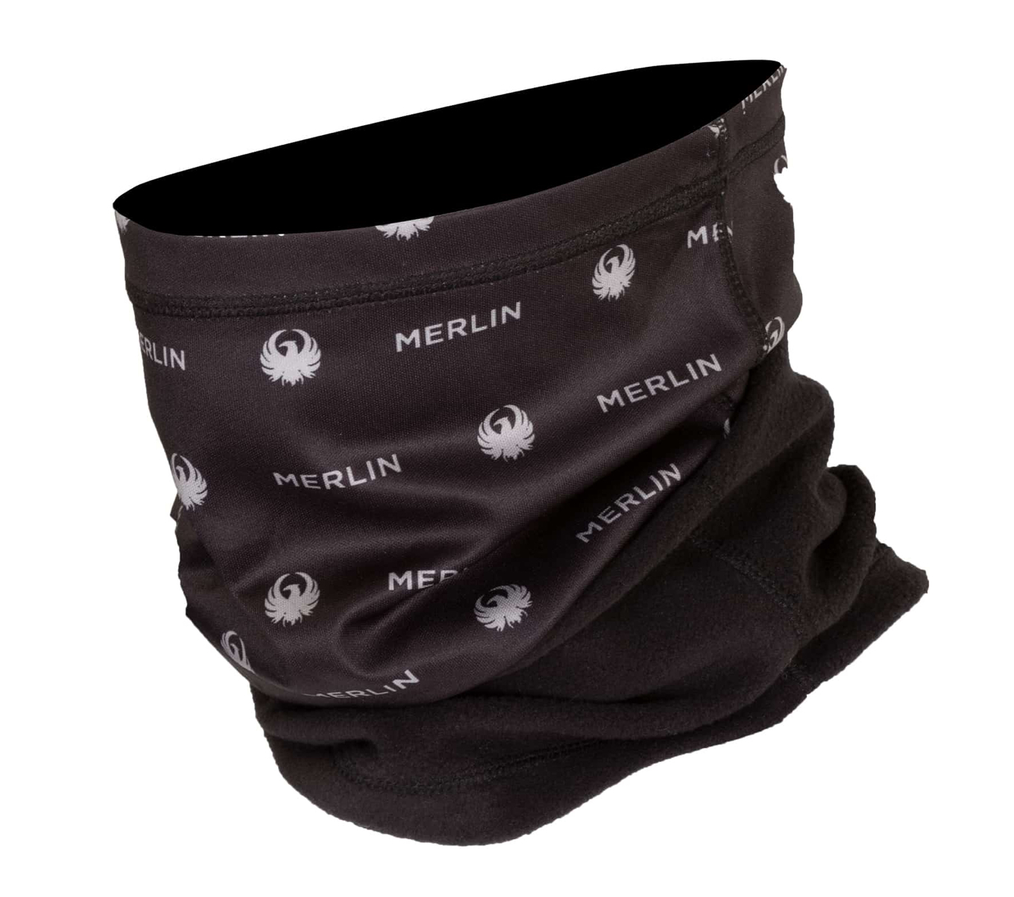 MERLIN - EYAM FLEECE NECK TUBE BLACK