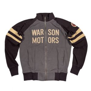 WARSON MOTORS - Track Jacket Indian 42 grey