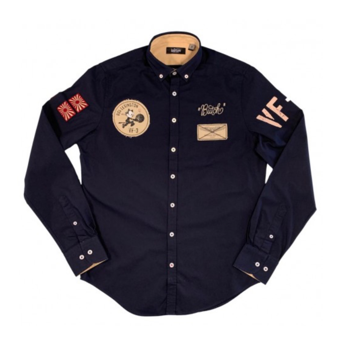 Warson Motors Lexington shirt blue