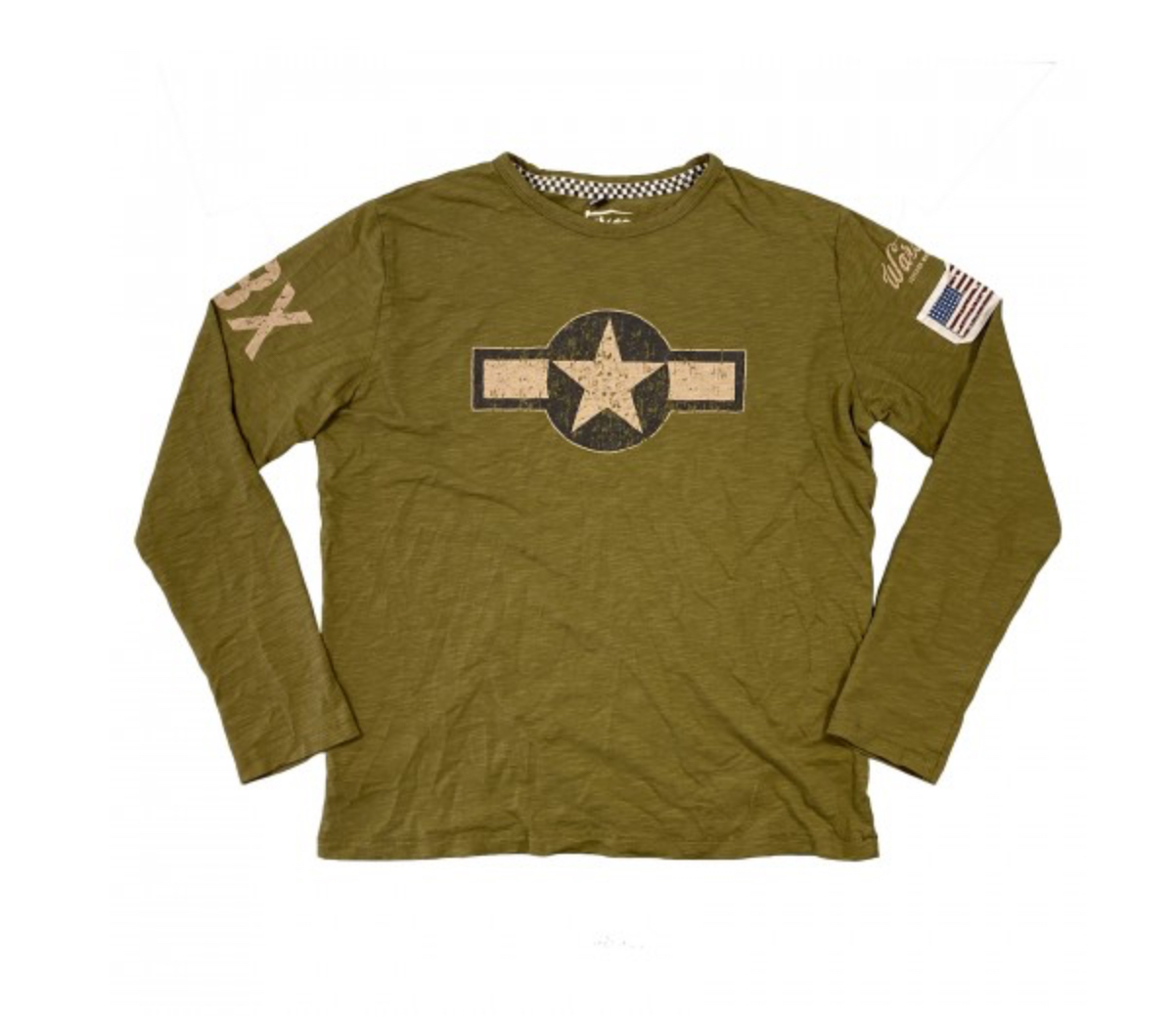 WARSON MOTORS - T-shirt airborne that's all brother long sleeve