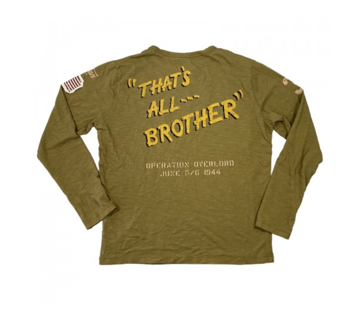 WARSON MOTORS - T-shirt airborne that's all brother long sleeve - Imagen 3